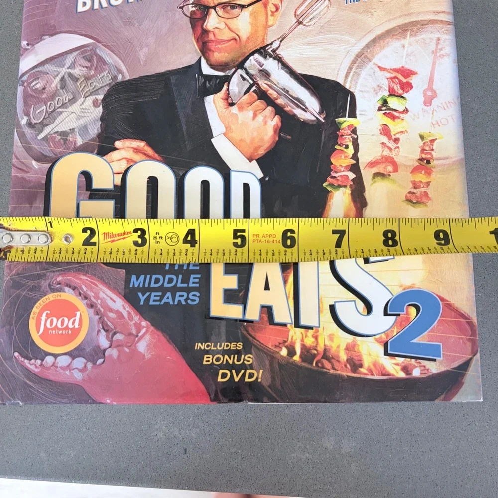 Alton Brown Good Eats 2 The Middle Years Hardcover Cookbook